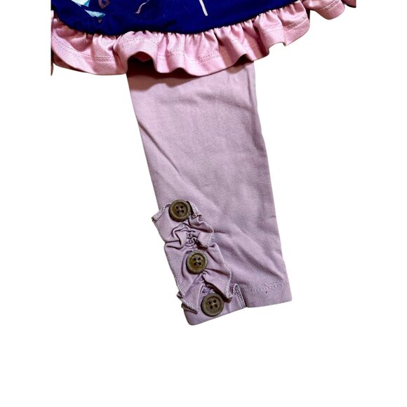 Millie Loves Lily Nutcracker Dress & Leggings Set 3T | Ballerina Holiday Outfit - Picture 2 of 8